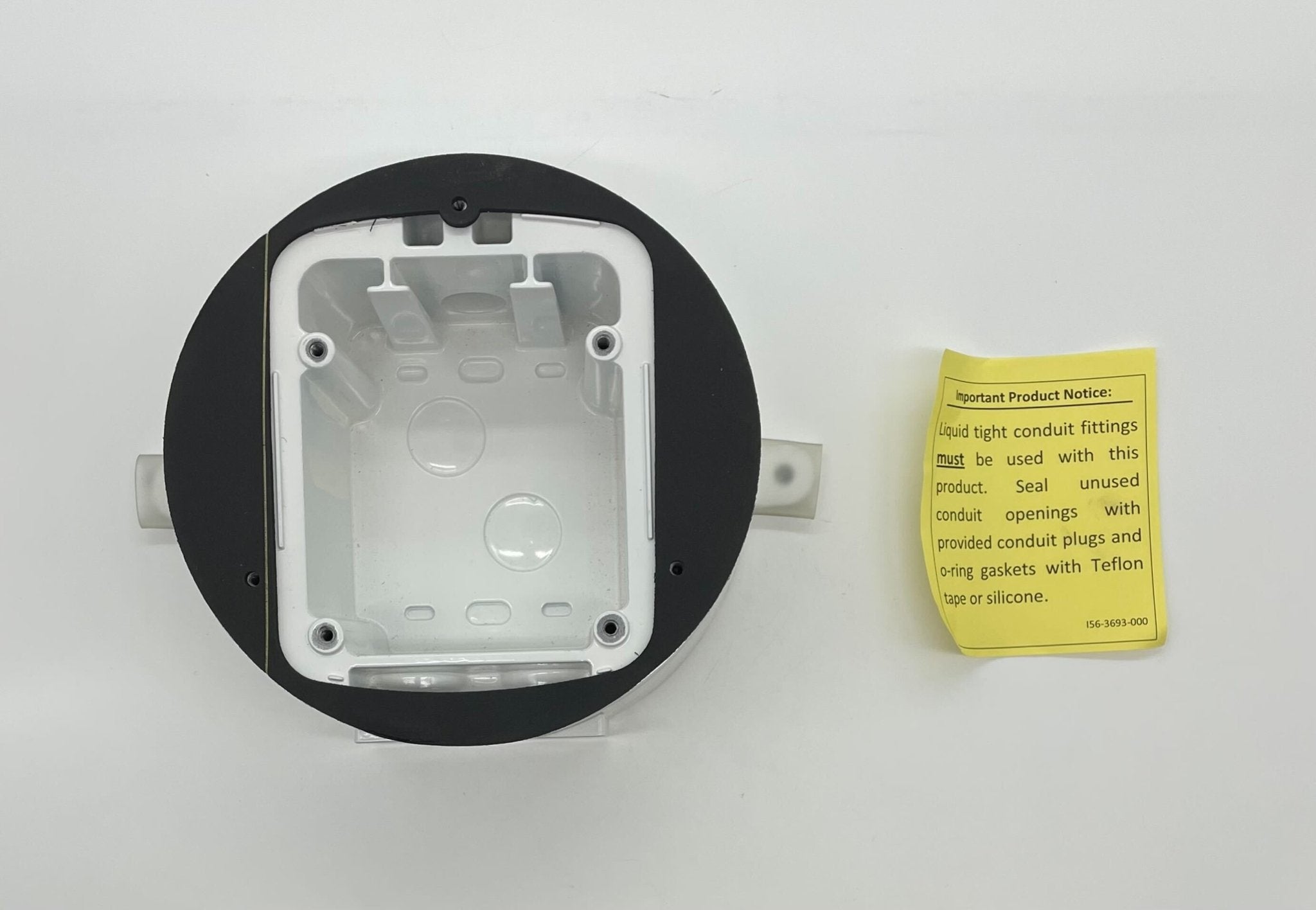 System Sensor MWBBCW Ceiling Metal Weatherproof Back Box - The Fire Alarm Supplier