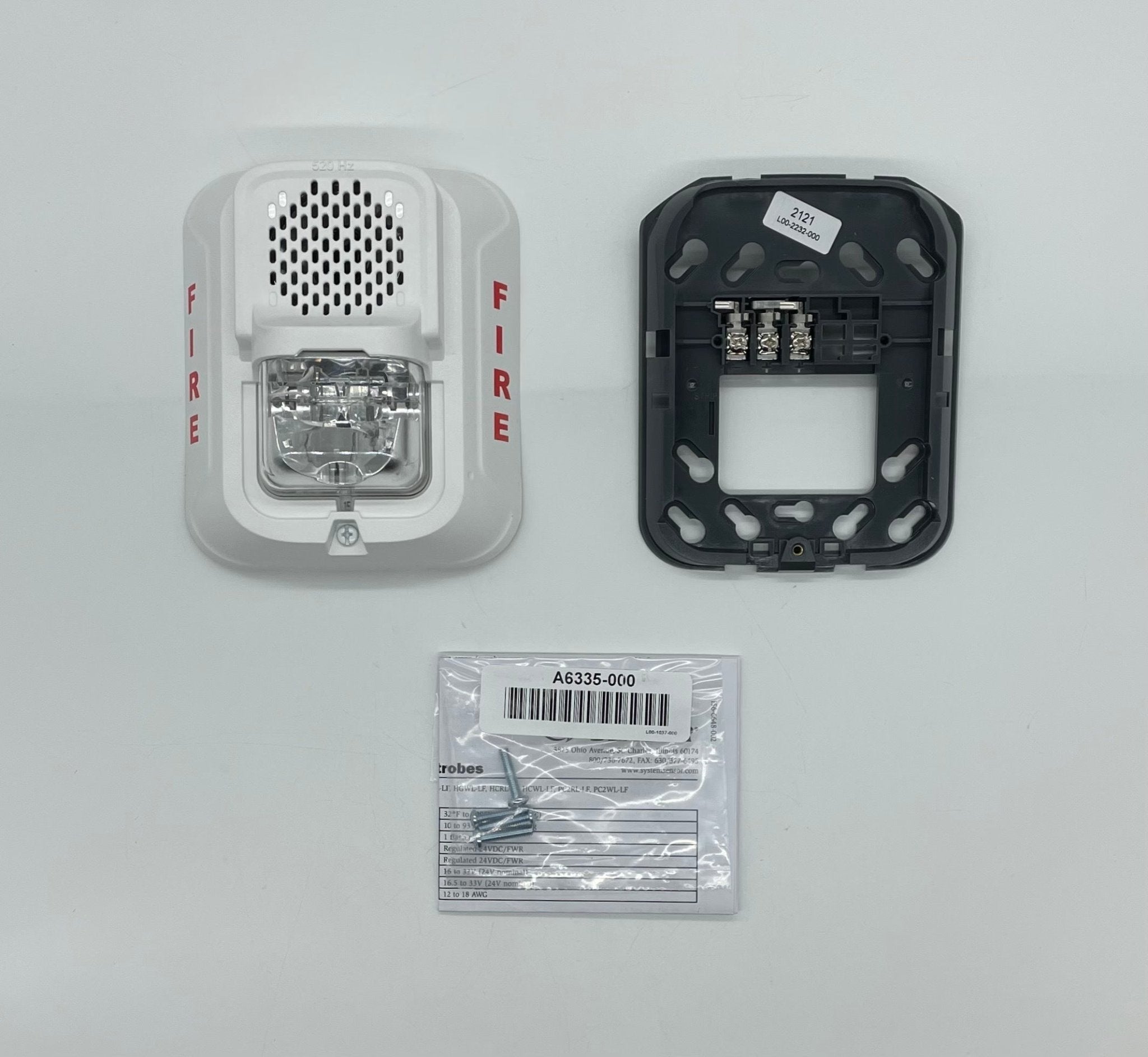 System Sensor P2WL-LF - The Fire Alarm Supplier