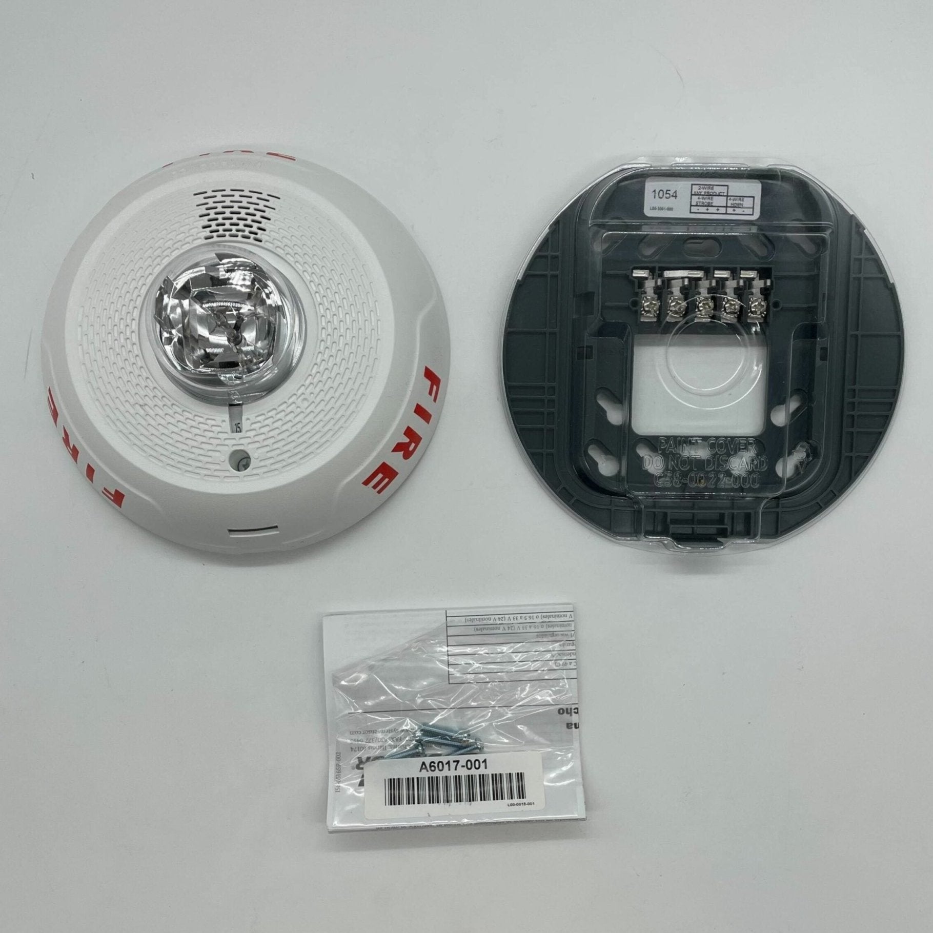 System Sensor PC4WL Horn Strobe White Ceiling - The Fire Alarm Supplier