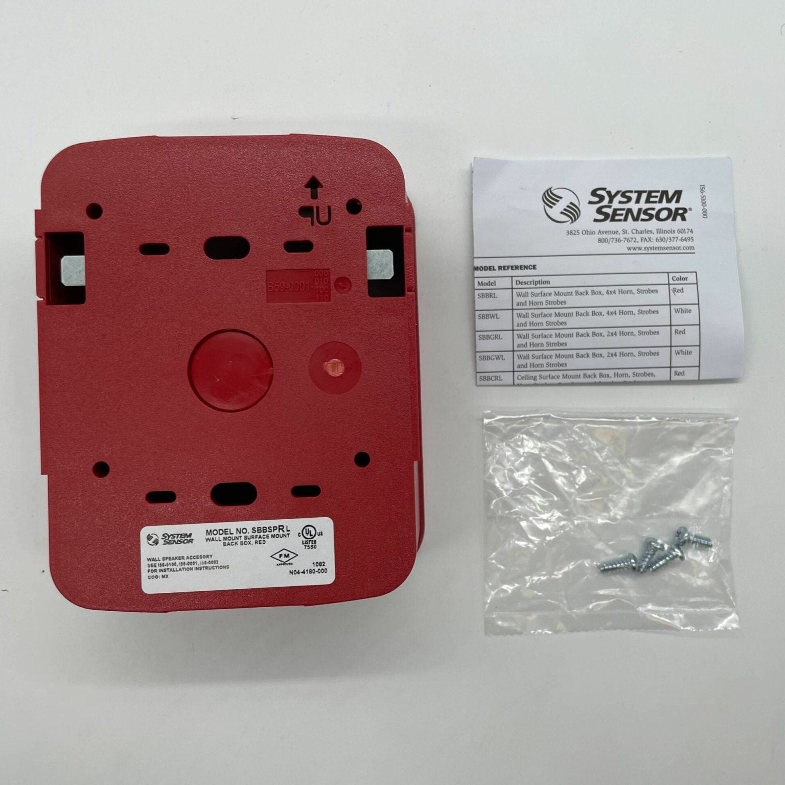 System Sensor SBBSPRL - The Fire Alarm Supplier