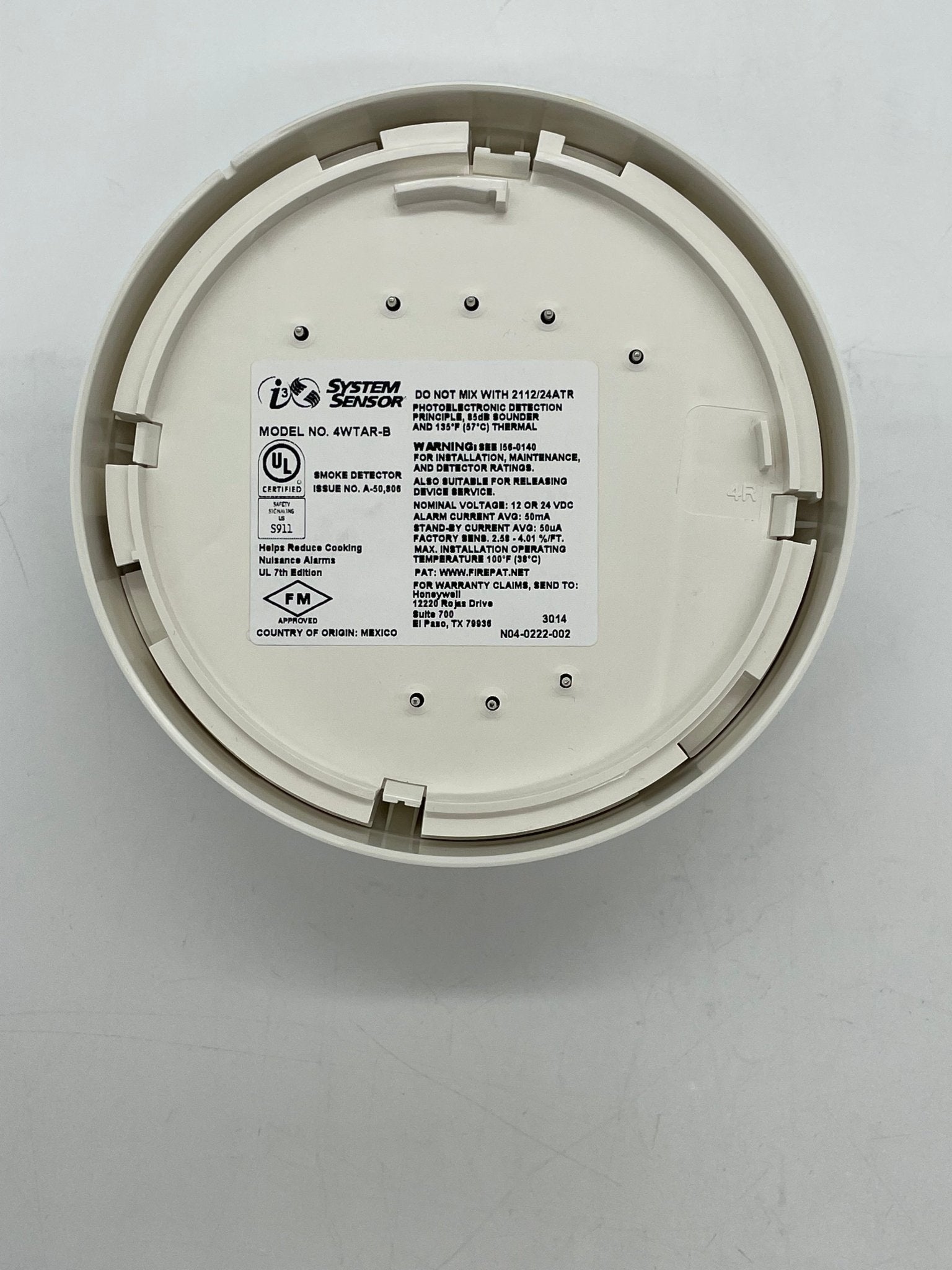 System Sensor 4WTAR-B - The Fire Alarm Supplier