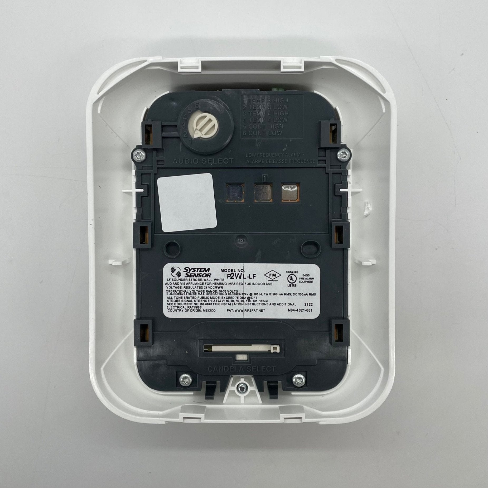 System Sensor P2WL-LF - The Fire Alarm Supplier