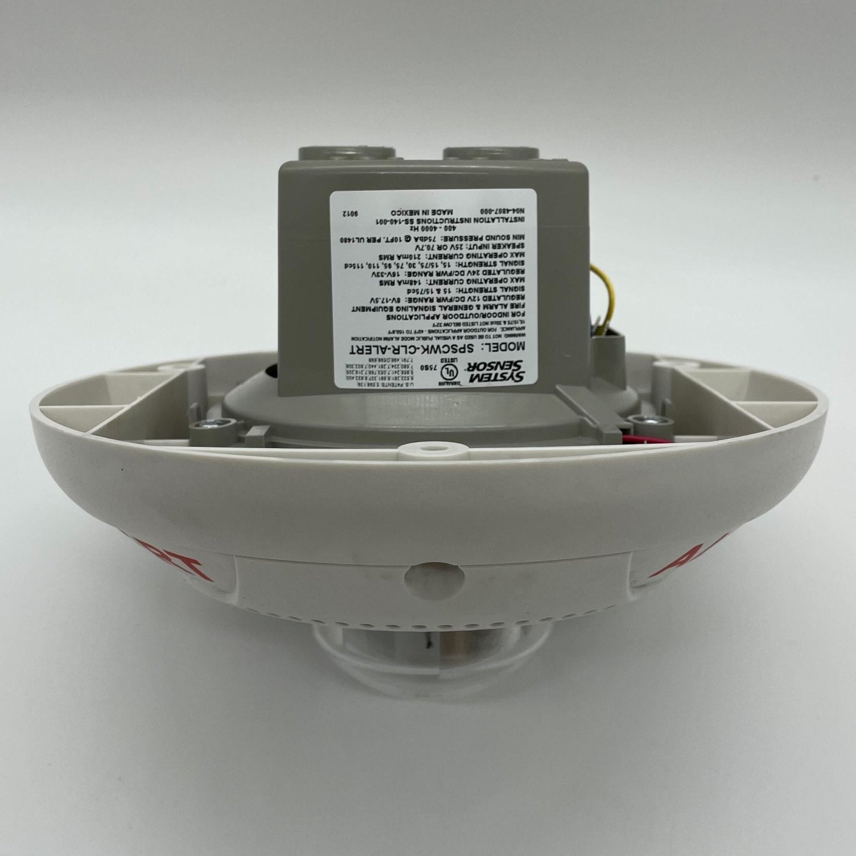 System Sensor SPSCWK-CLR-ALERT - The Fire Alarm Supplier
