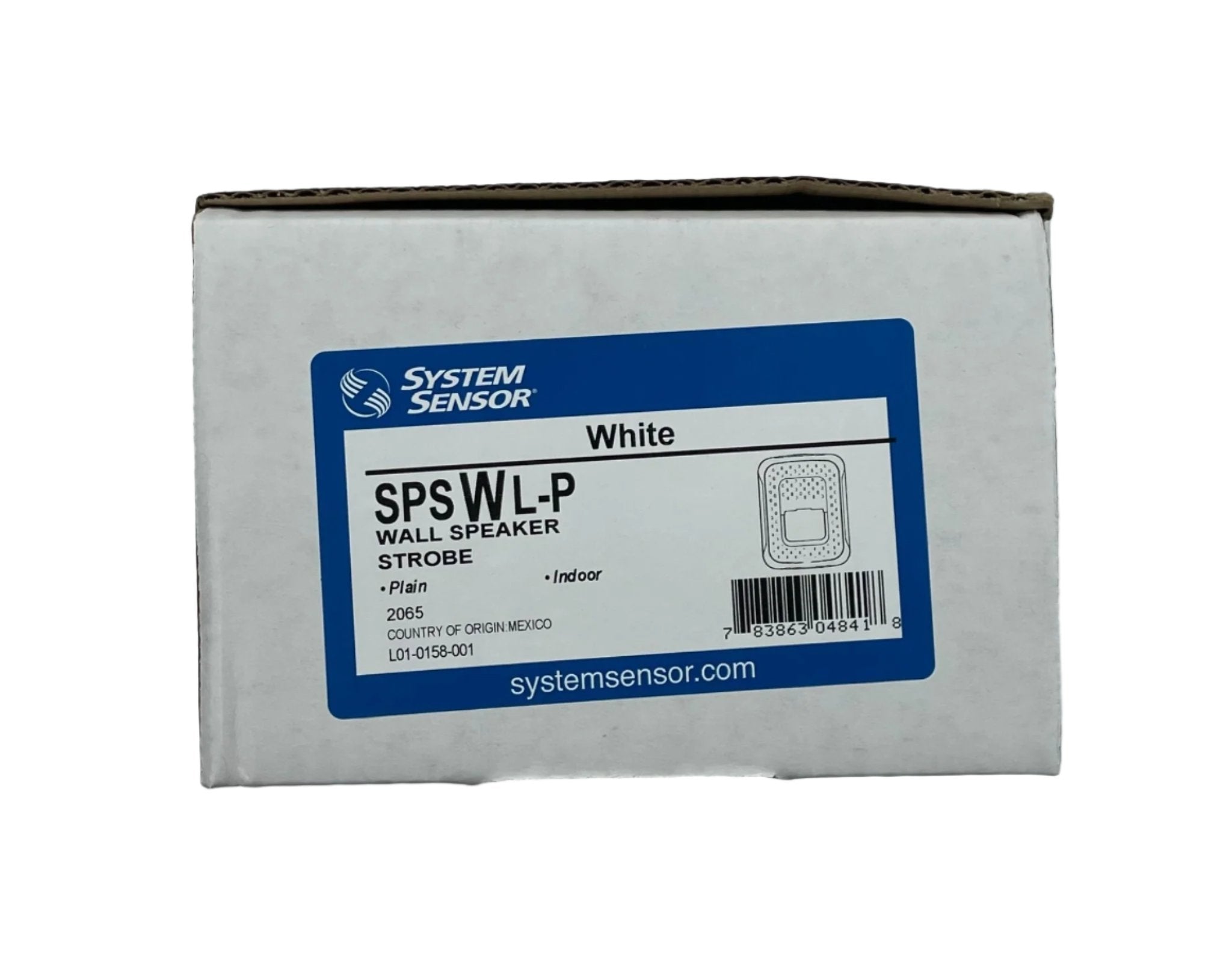 System Sensor SPSWL-P Speaker Strobe White Wall Plain - The Fire Alarm Supplier