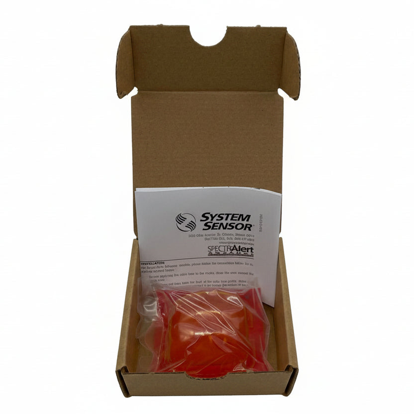 System Sensor LENS-A Wall Strobe Lens Amber - The Fire Alarm Supplier