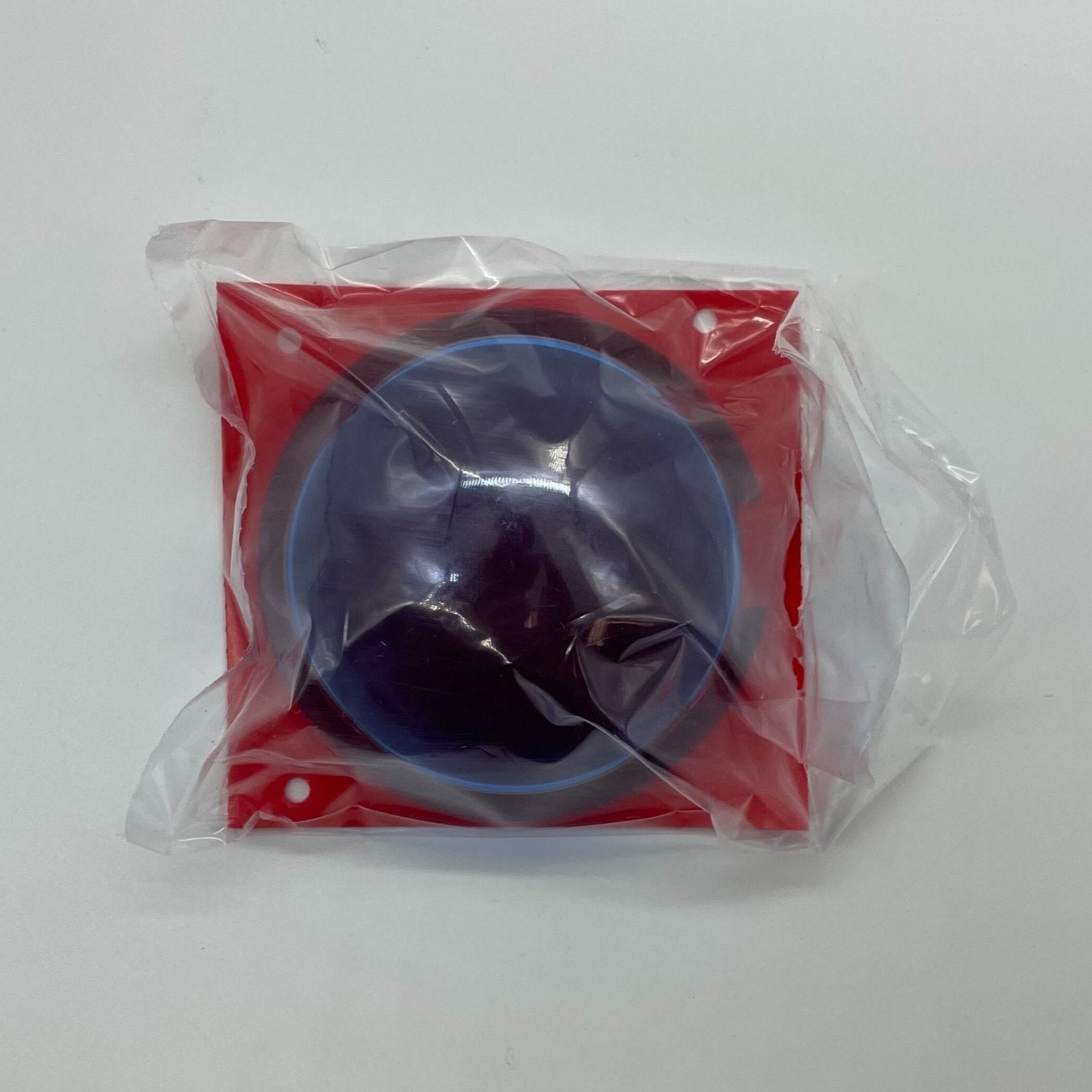 Blue lens for System Sensor ceiling strobe light, designed to enhance visibility in safety and fire alarm systems.