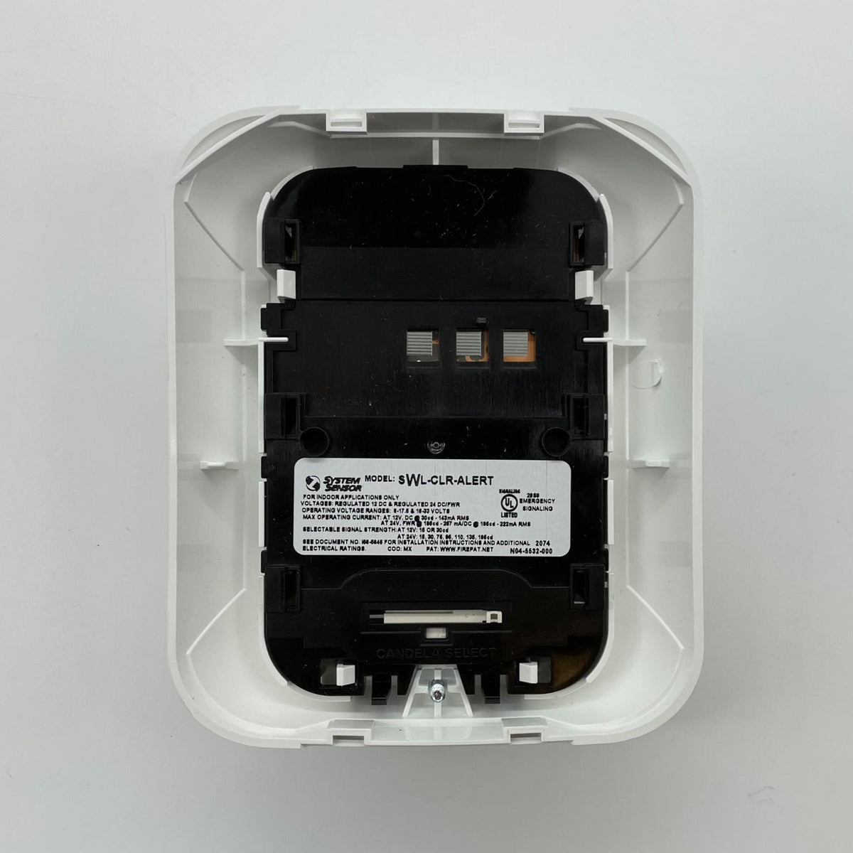 System Sensor Swl System Sensor SWL-CLR-ALERT - The Fire Alarm Supplier