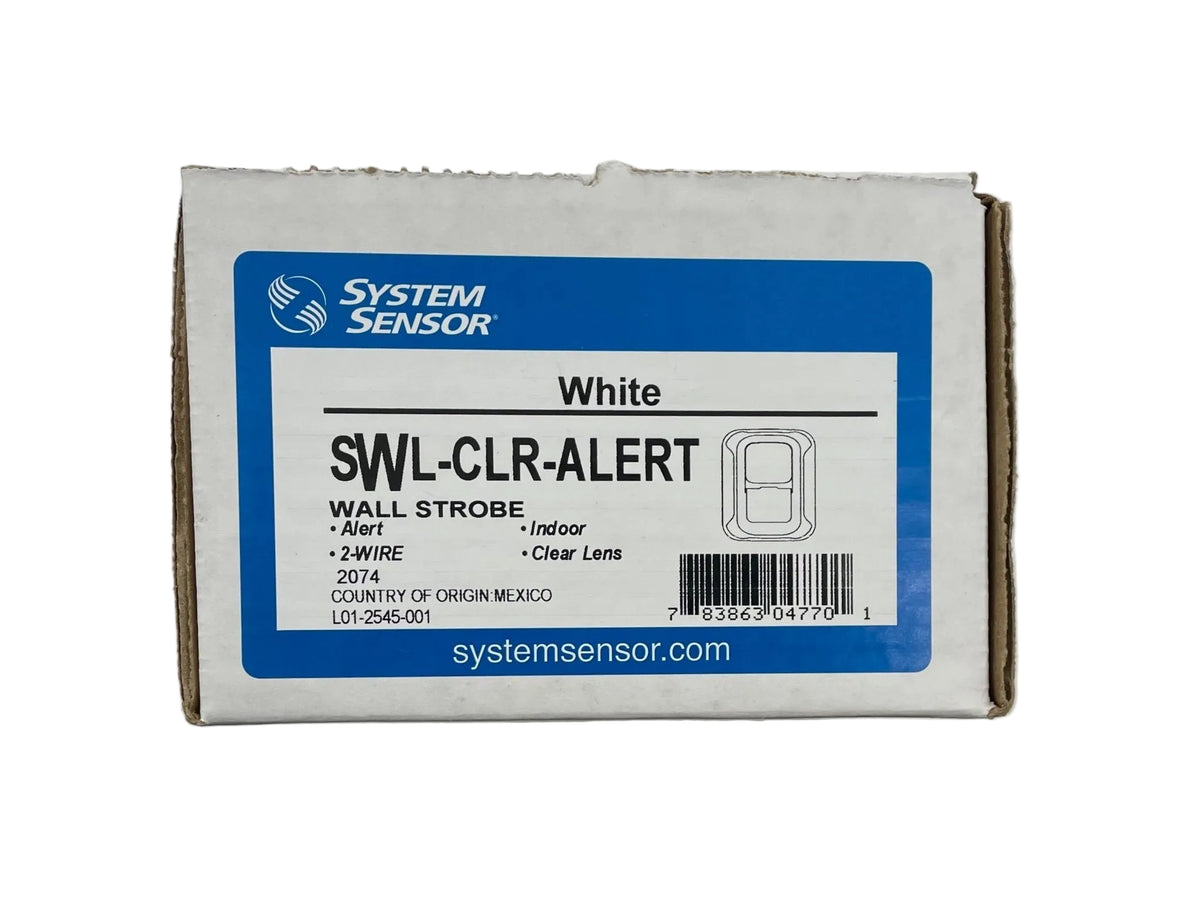 System Sensor Swl System Sensor SWL-CLR-ALERT - The Fire Alarm Supplier