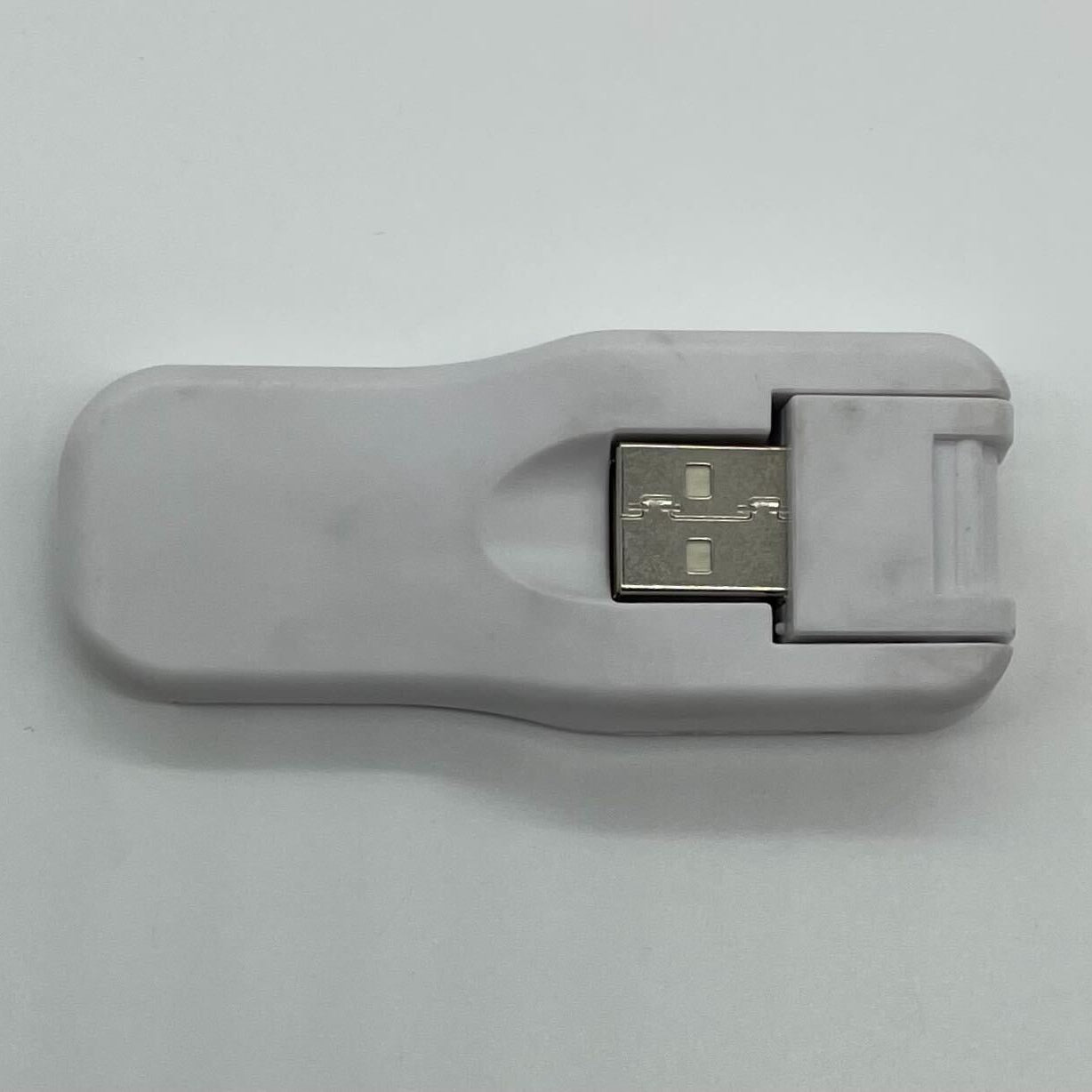System Sensor W-USB software interface connected via USB port, used for configuring and managing fire alarm systems.