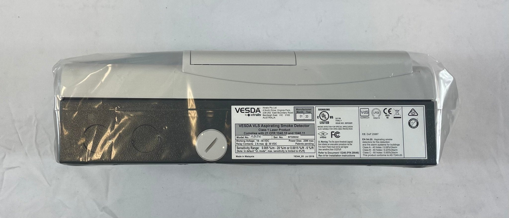 Vesda VLS-314 - The Fire Alarm Supplier