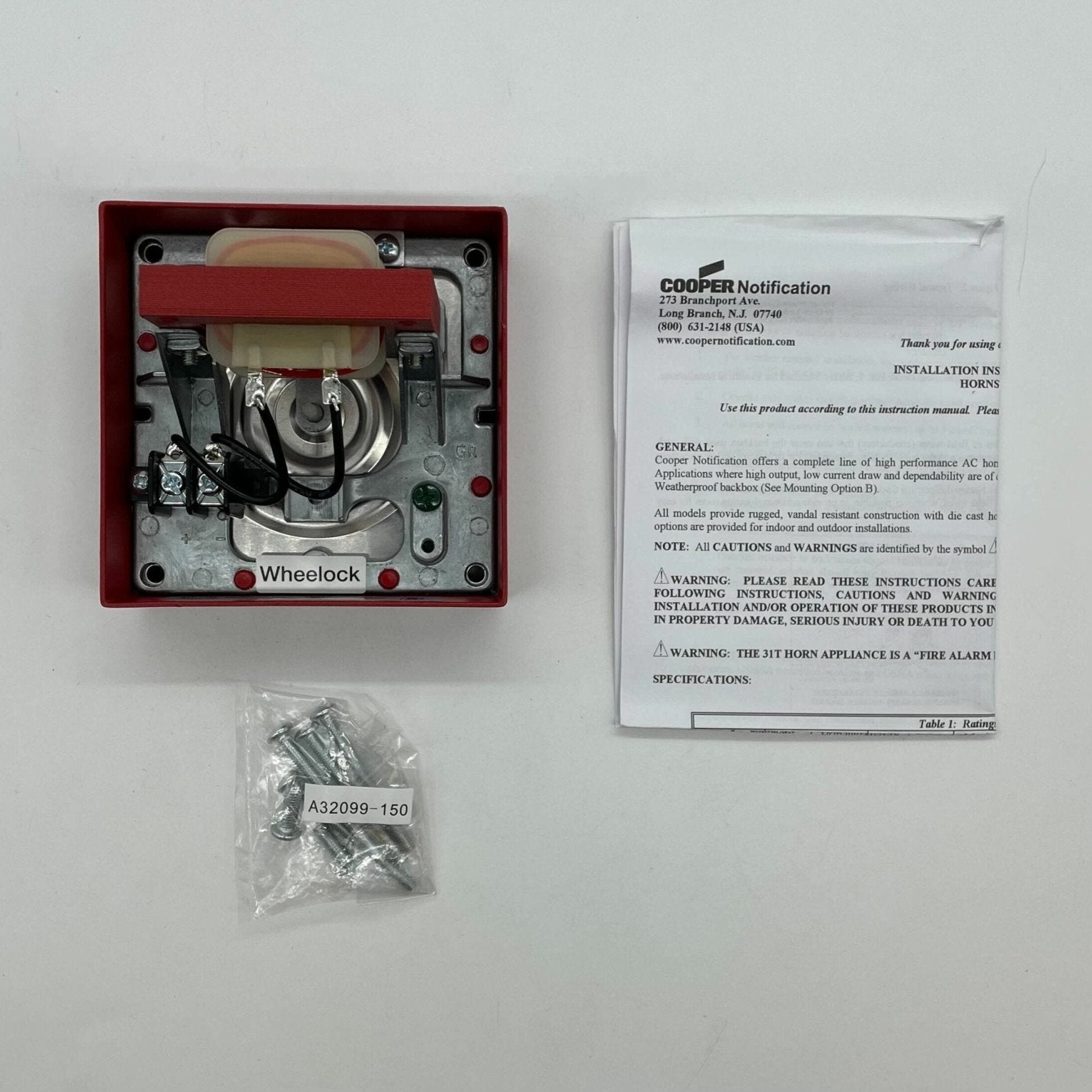 Wheelock 31T-115-R - The Fire Alarm Supplier