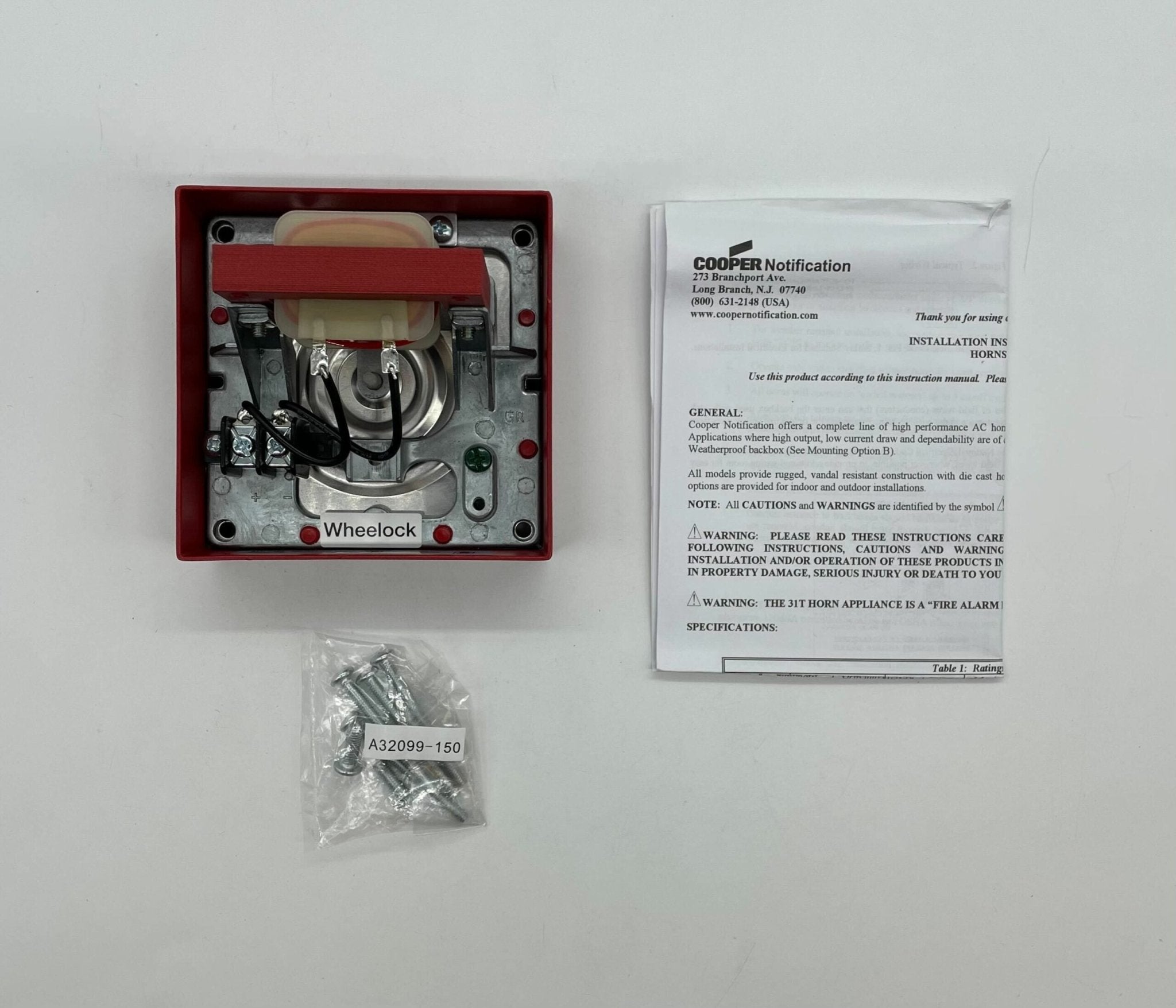 Wheelock 31T-115-R - The Fire Alarm Supplier