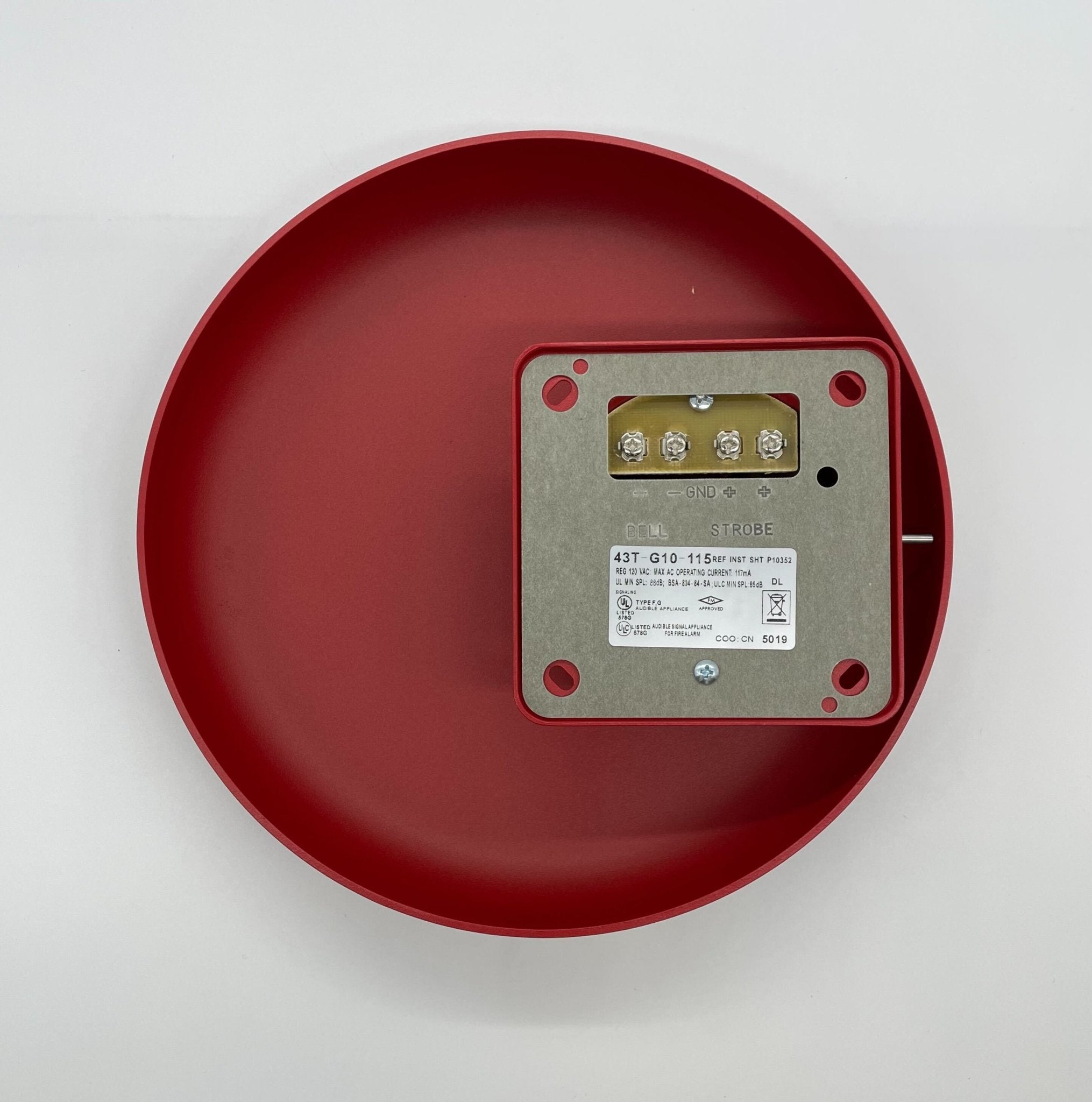 Wheelock 43T-G10-115-R - The Fire Alarm Supplier