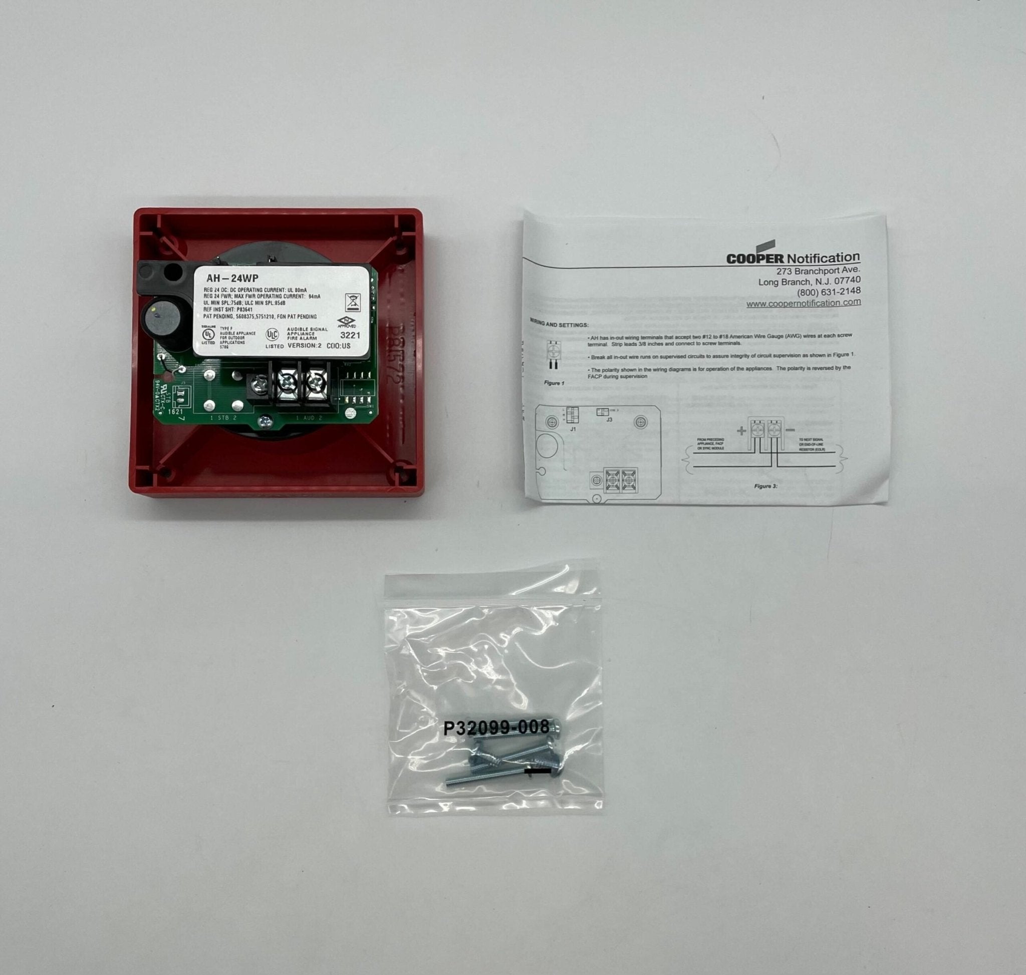 Wheelock AH-24WP-R - The Fire Alarm Supplier