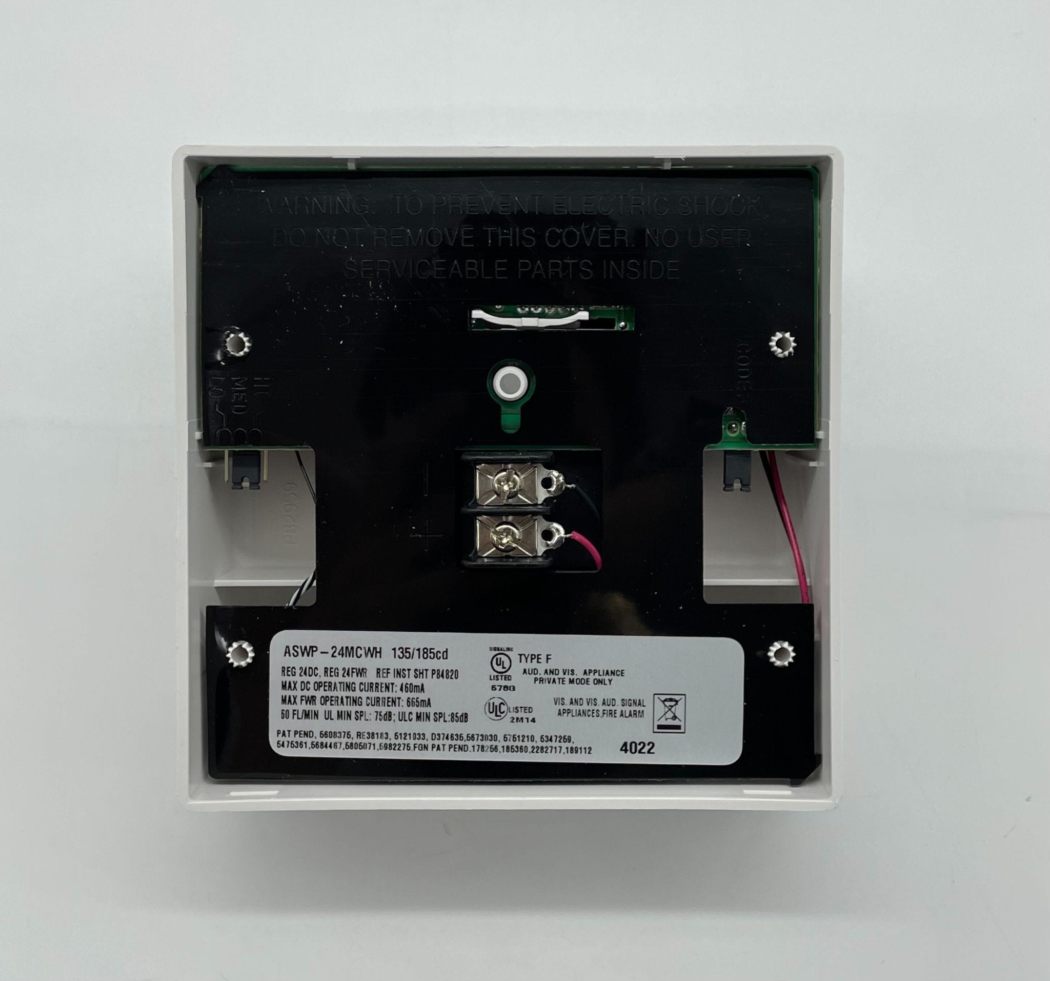 Wheelock ASWP-24MCWH-FW - The Fire Alarm Supplier