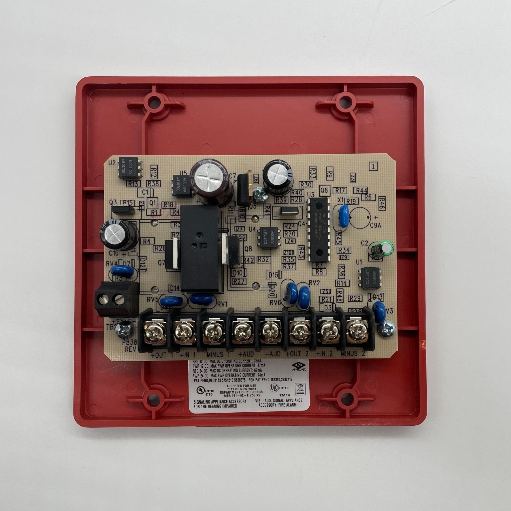 Wheelock DSM-12/24-R - The Fire Alarm Supplier