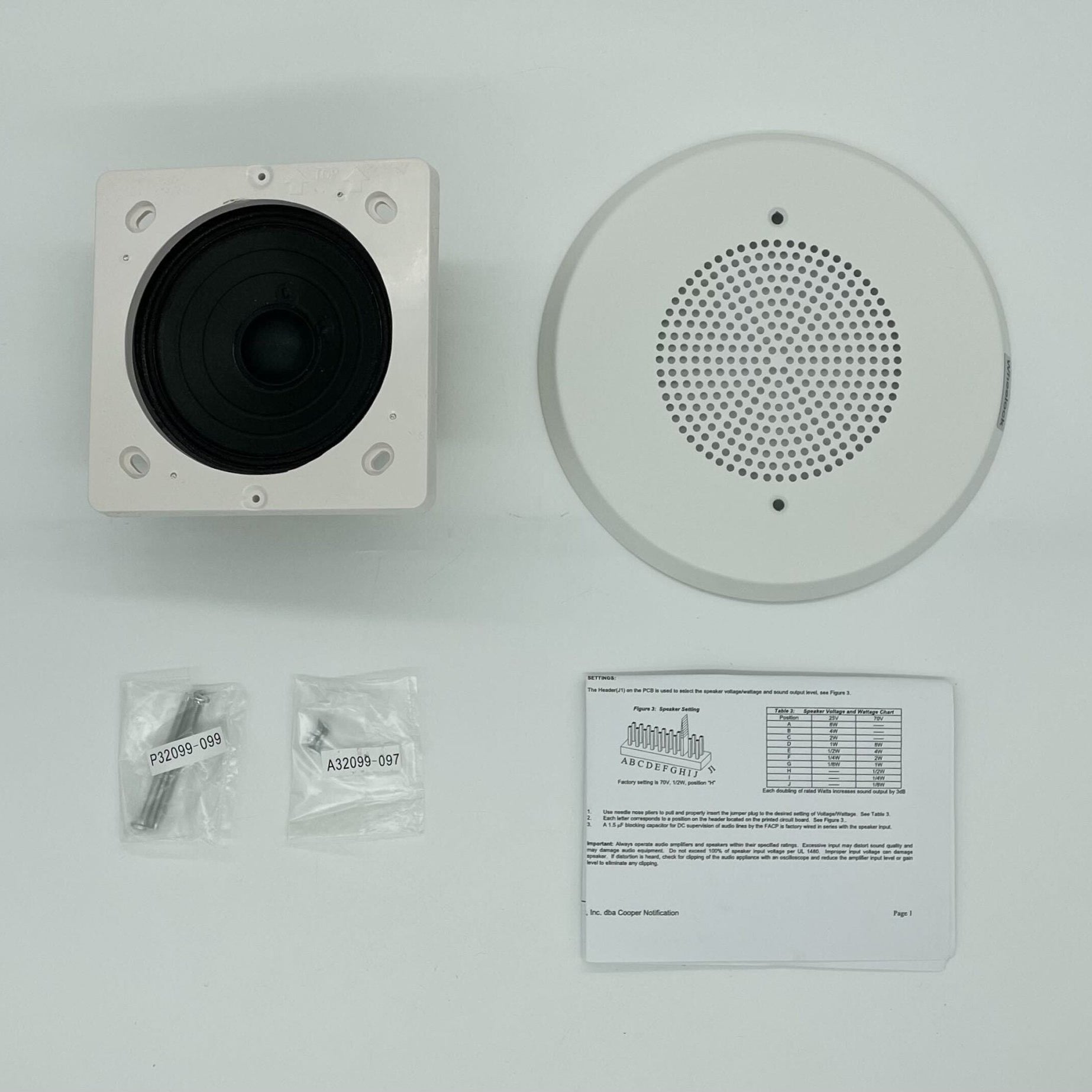 Wheelock ET90-W - The Fire Alarm Supplier