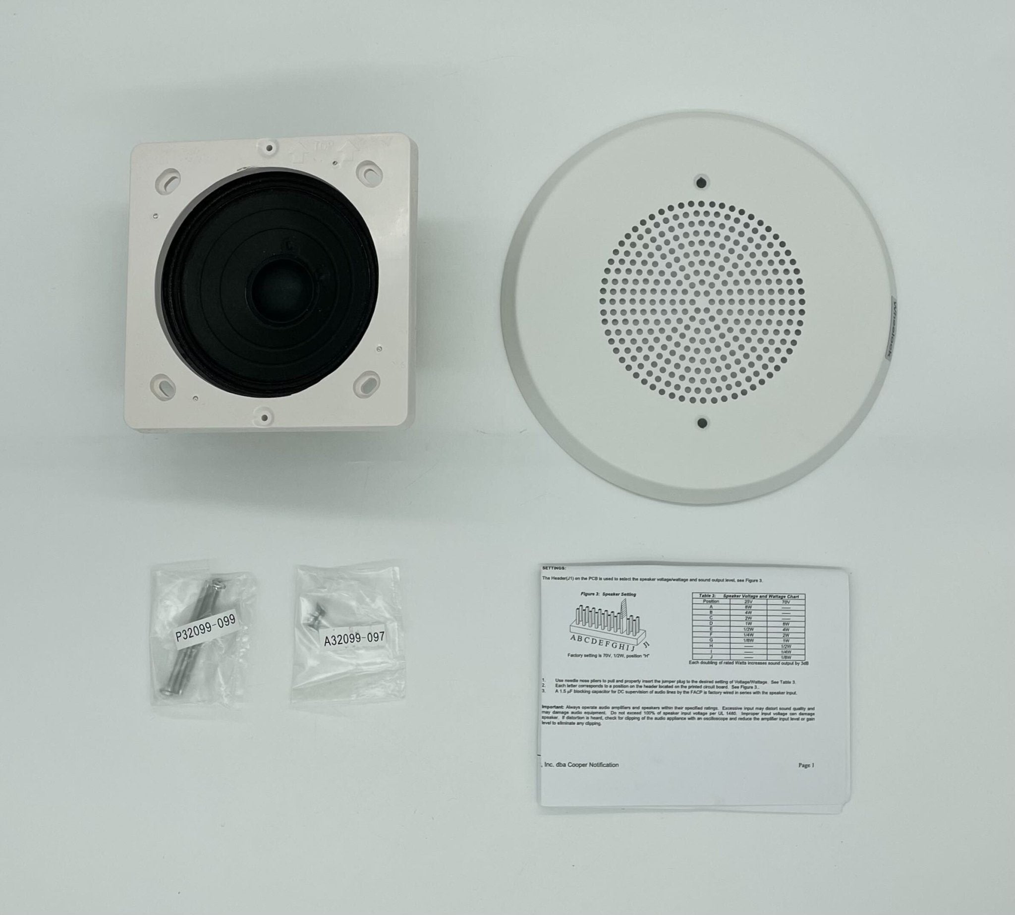 Wheelock ET90-W - The Fire Alarm Supplier