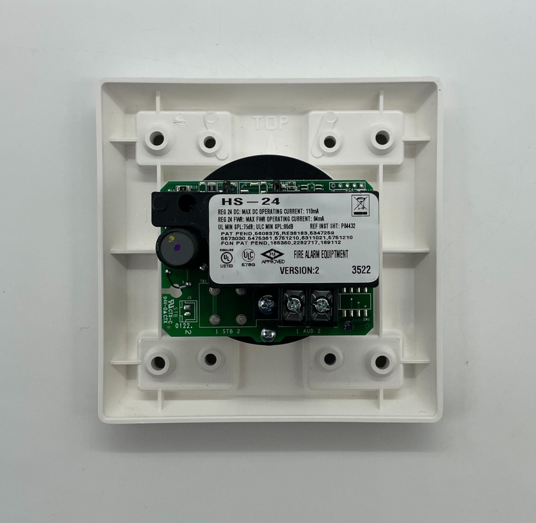 Wheelock HS-24-W - The Fire Alarm Supplier