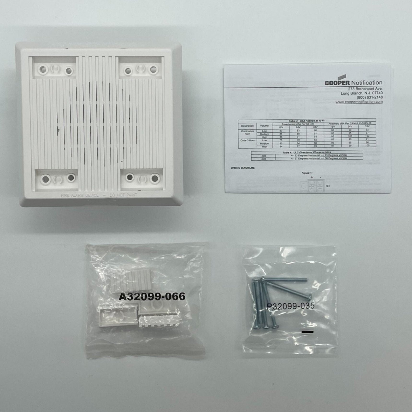 Wheelock HS-24-W - The Fire Alarm Supplier