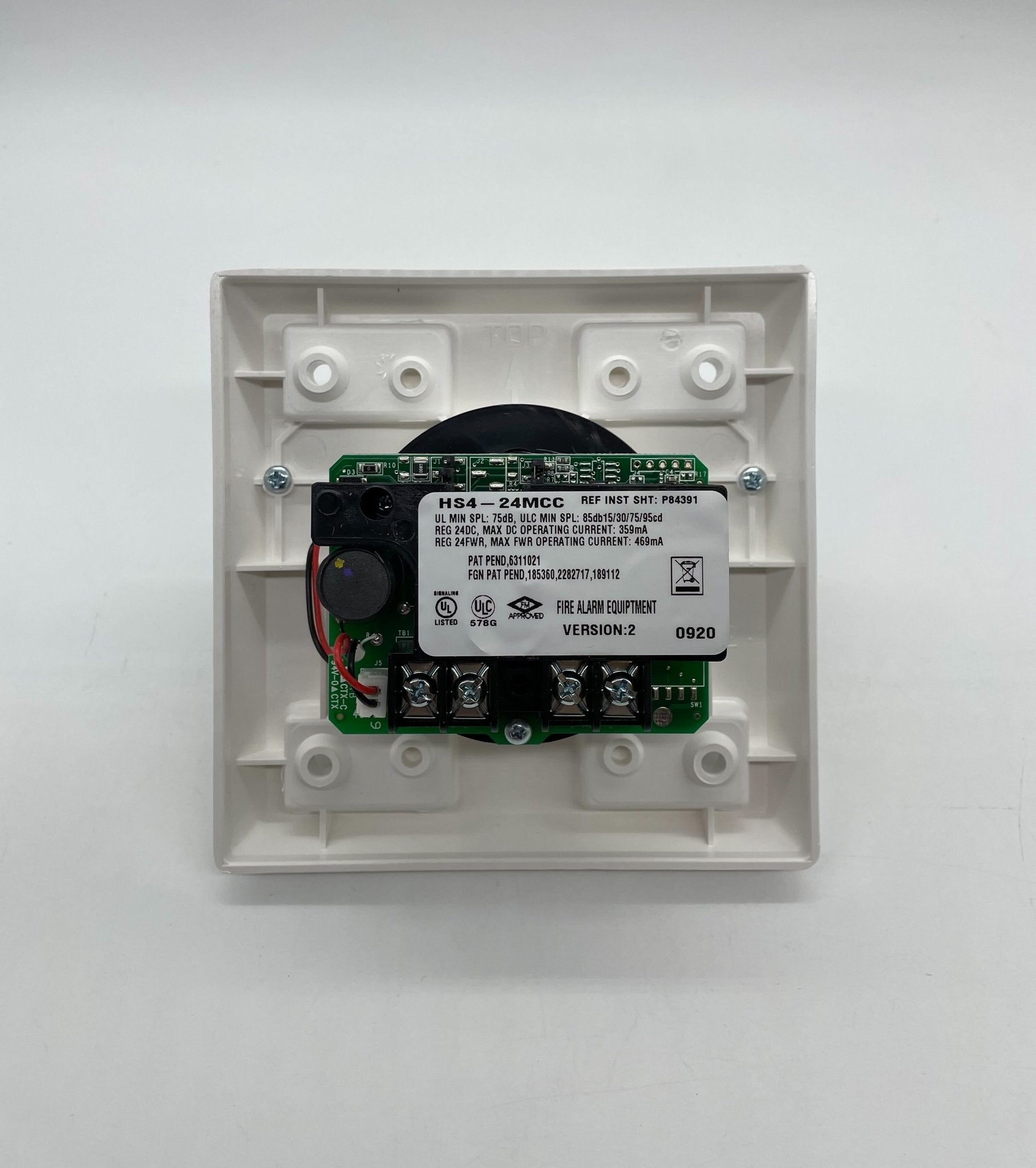 Wheelock HS4-24MCC-FW - The Fire Alarm Supplier