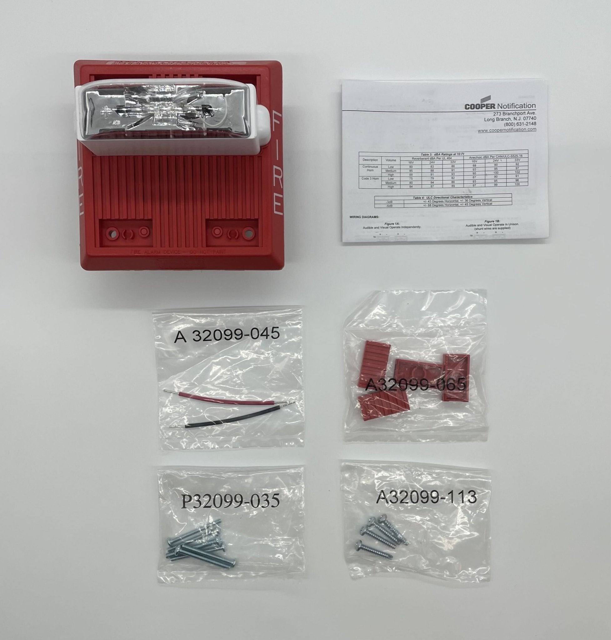 Wheelock HS4-24MCWH-FR - The Fire Alarm Supplier