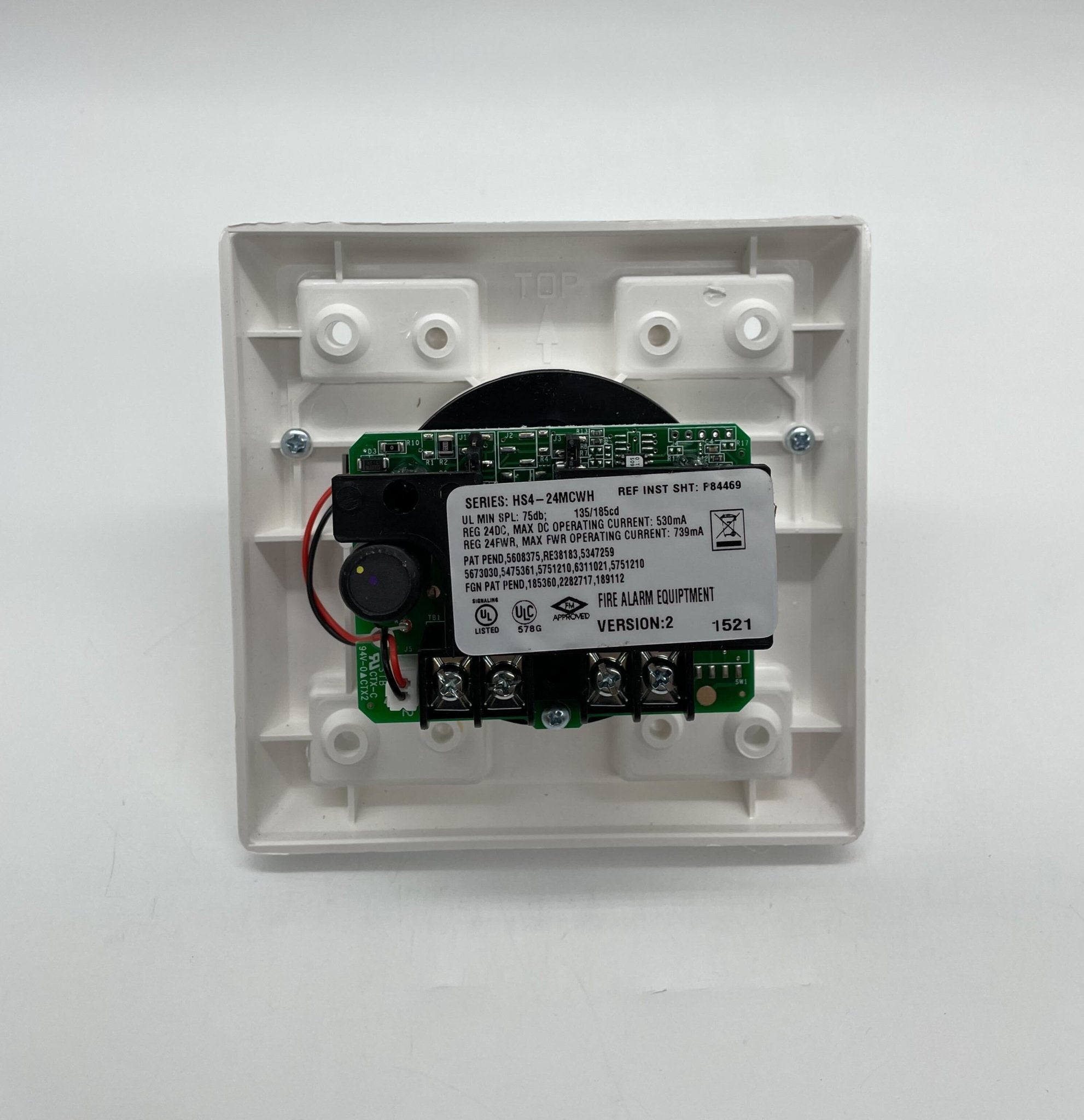 Wheelock HS4-24MCWH-FW - The Fire Alarm Supplier