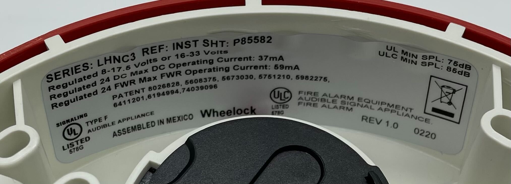 Wheelock LHNRC3 - The Fire Alarm Supplier