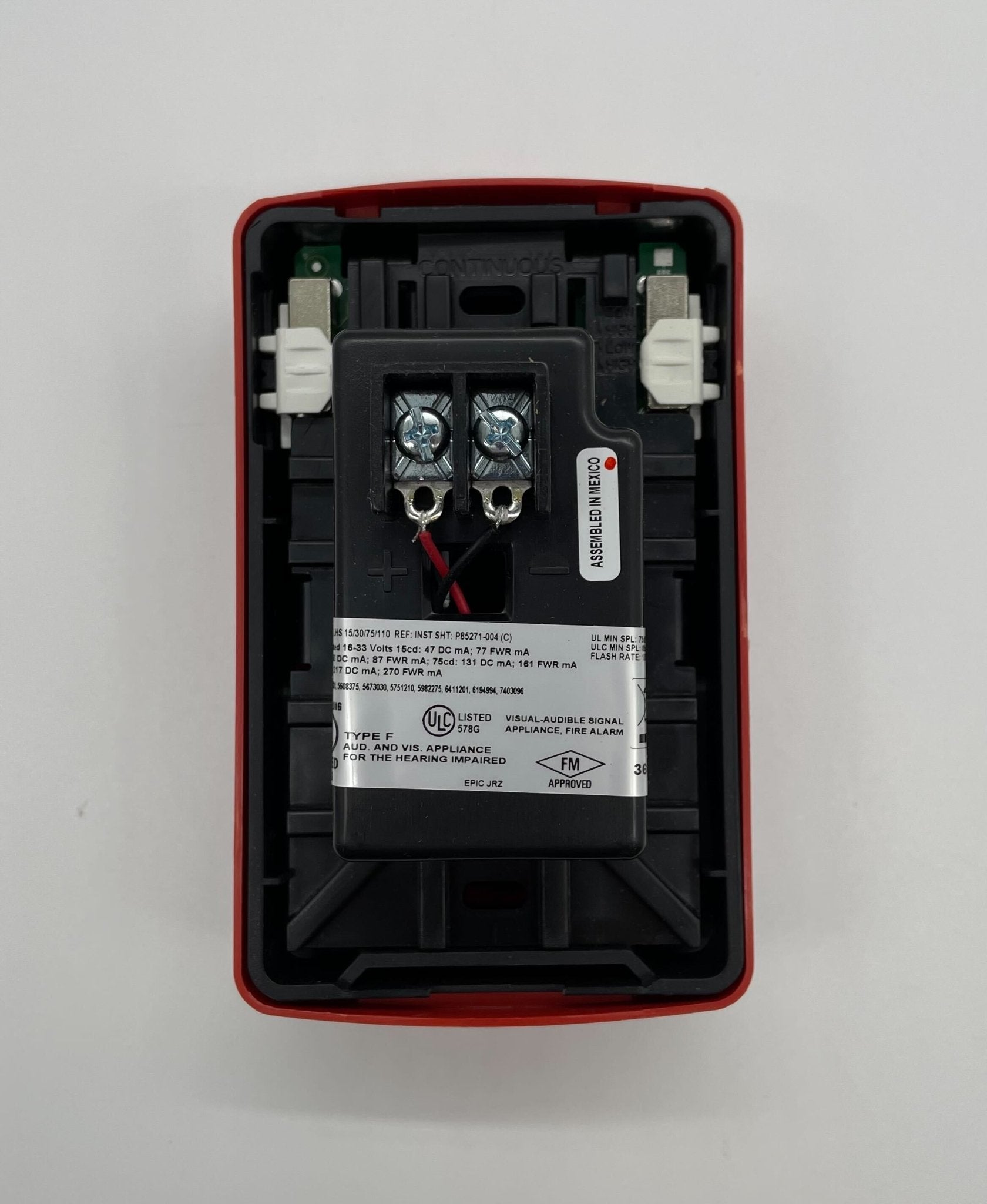 Wheelock LHSR - The Fire Alarm Supplier