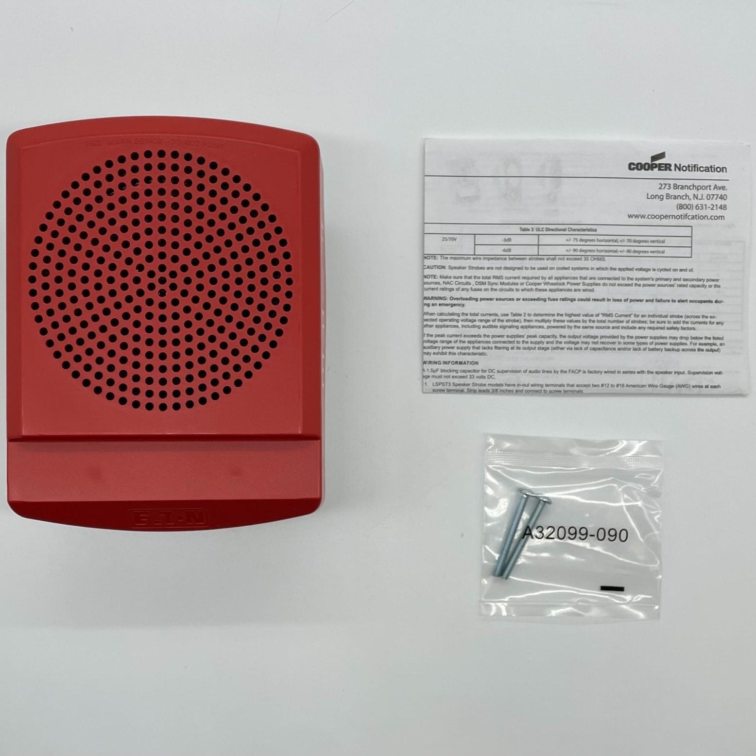 Wheelock LSPKR - The Fire Alarm Supplier