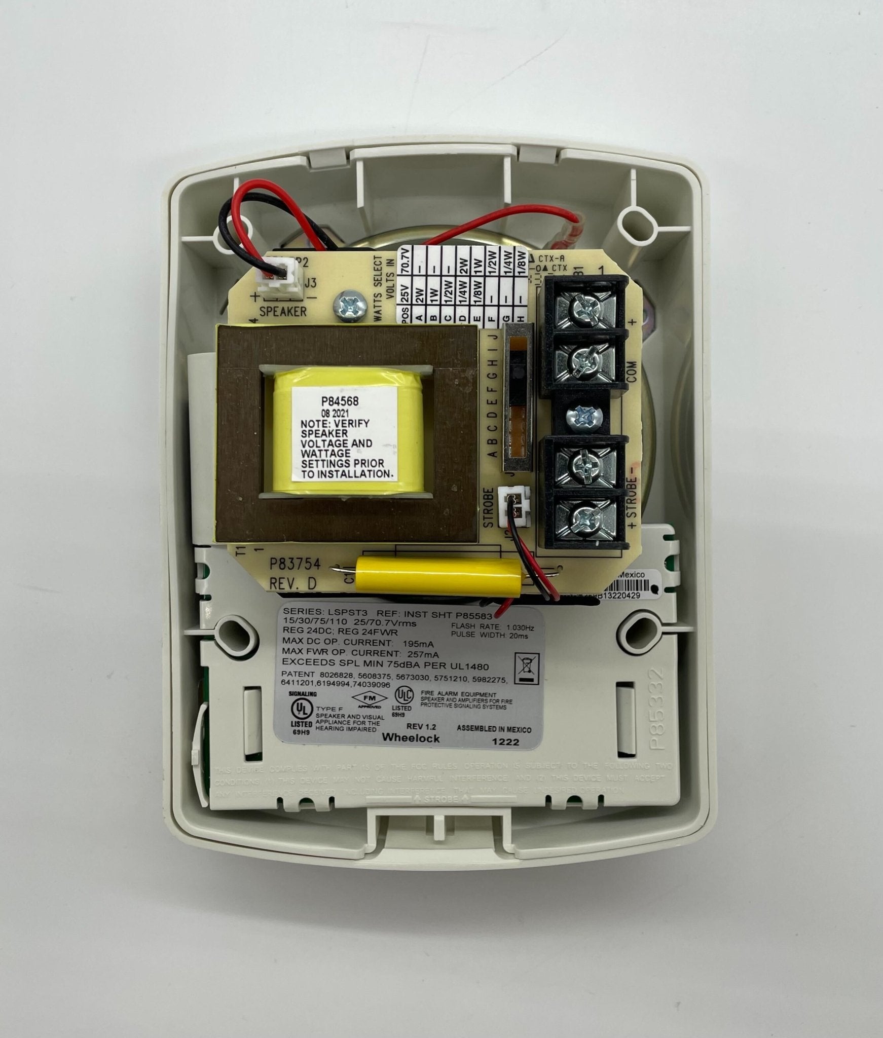 Wheelock LSPSTW3 - The Fire Alarm Supplier