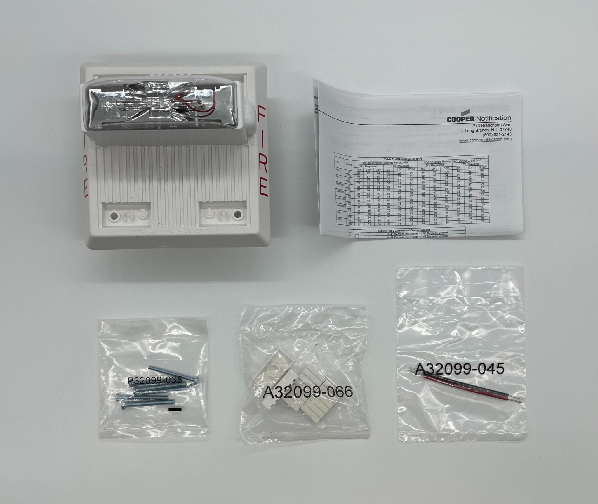 Wheelock MT-24MCW-FW - The Fire Alarm Supplier