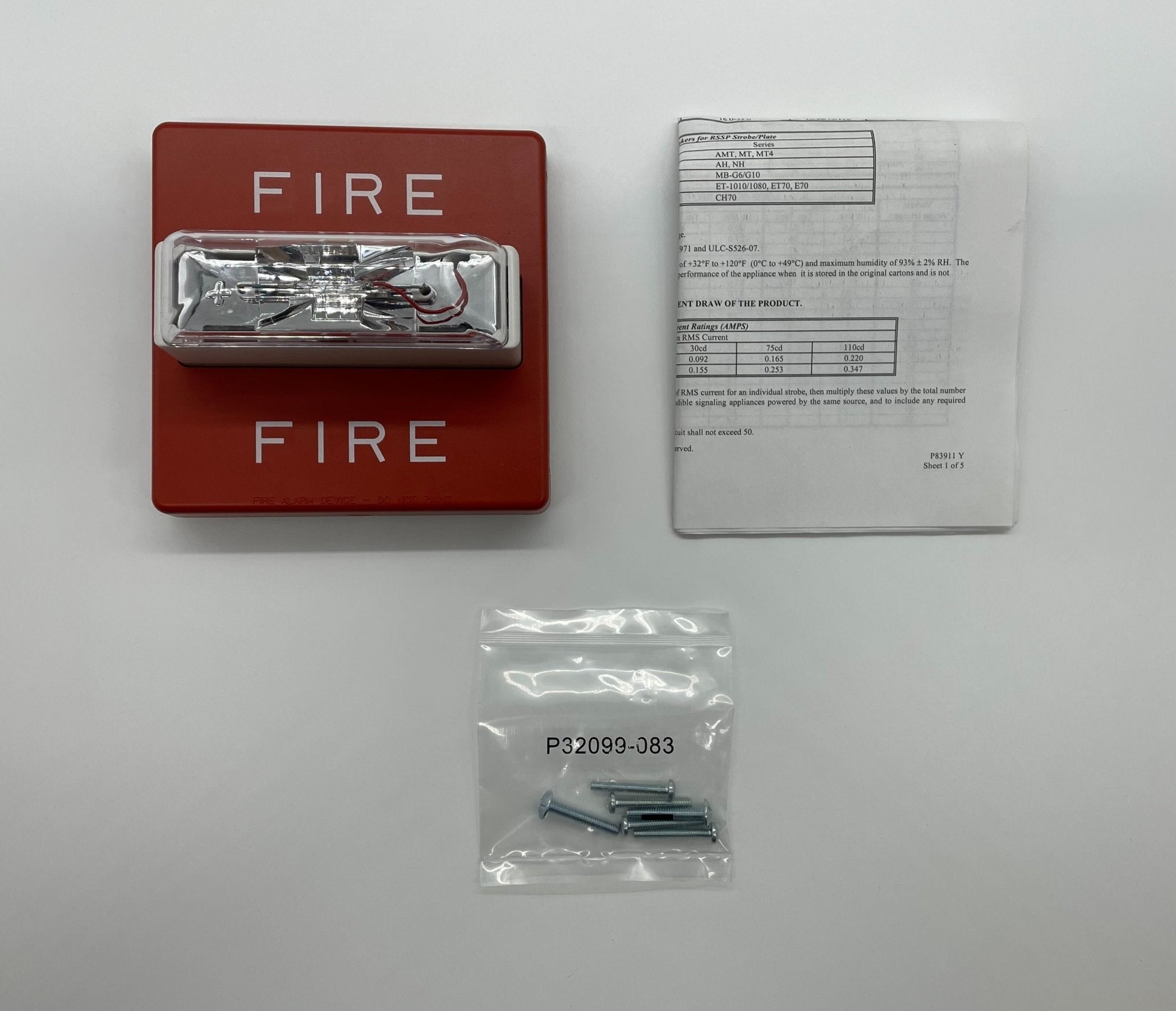 Wheelock RSS-24MCW-FR Wall Mount Strobe - The Fire Alarm Supplier