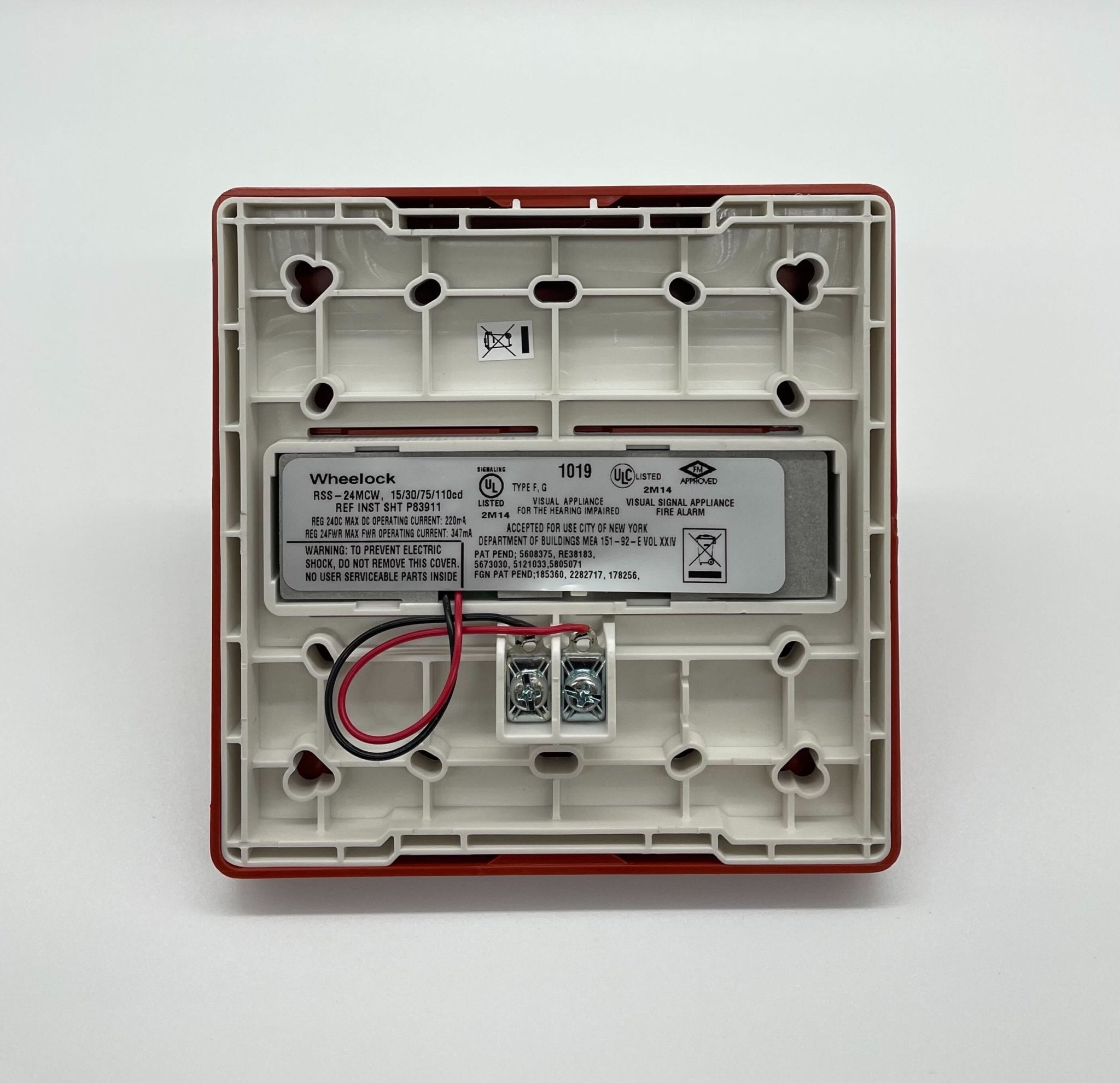 Wheelock RSS-24MCW-FR Wall Mount Strobe - The Fire Alarm Supplier