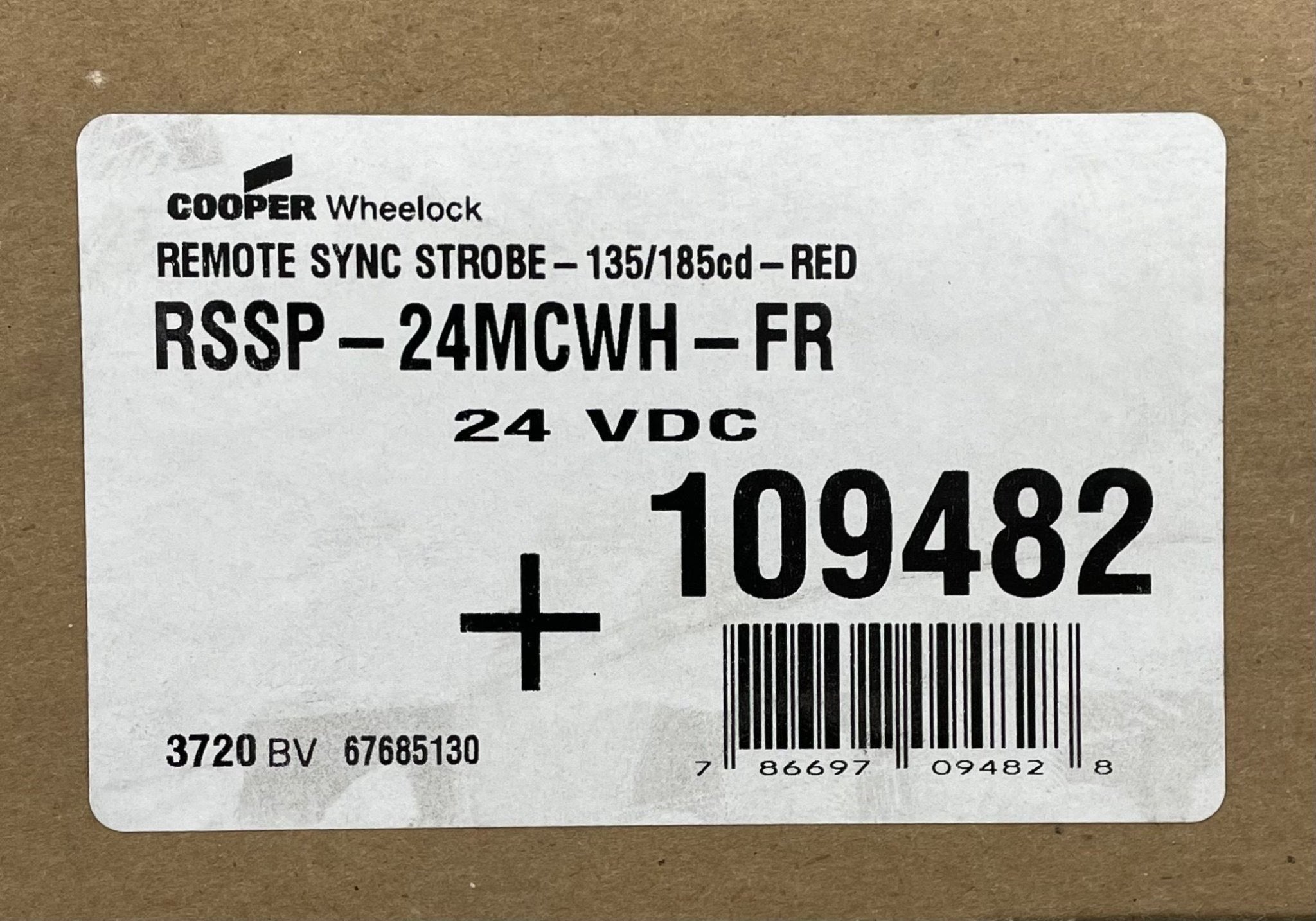 Wheelock RSSP-24MCWH-FR - The Fire Alarm Supplier