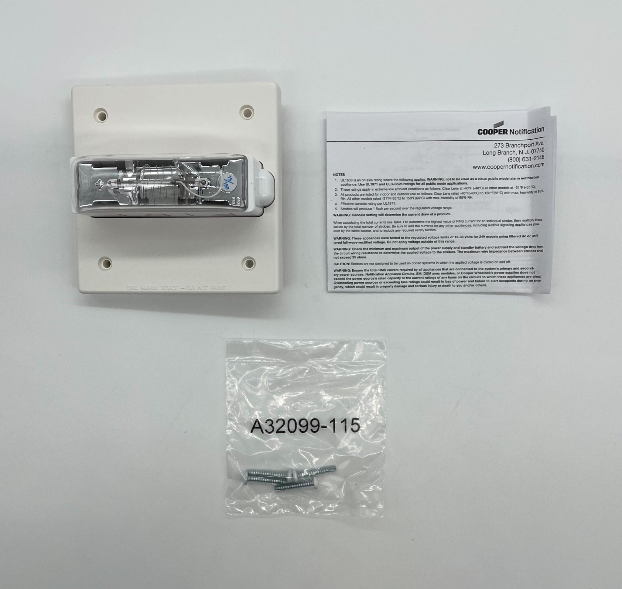 Wheelock RSSWP-2475C-FW - The Fire Alarm Supplier