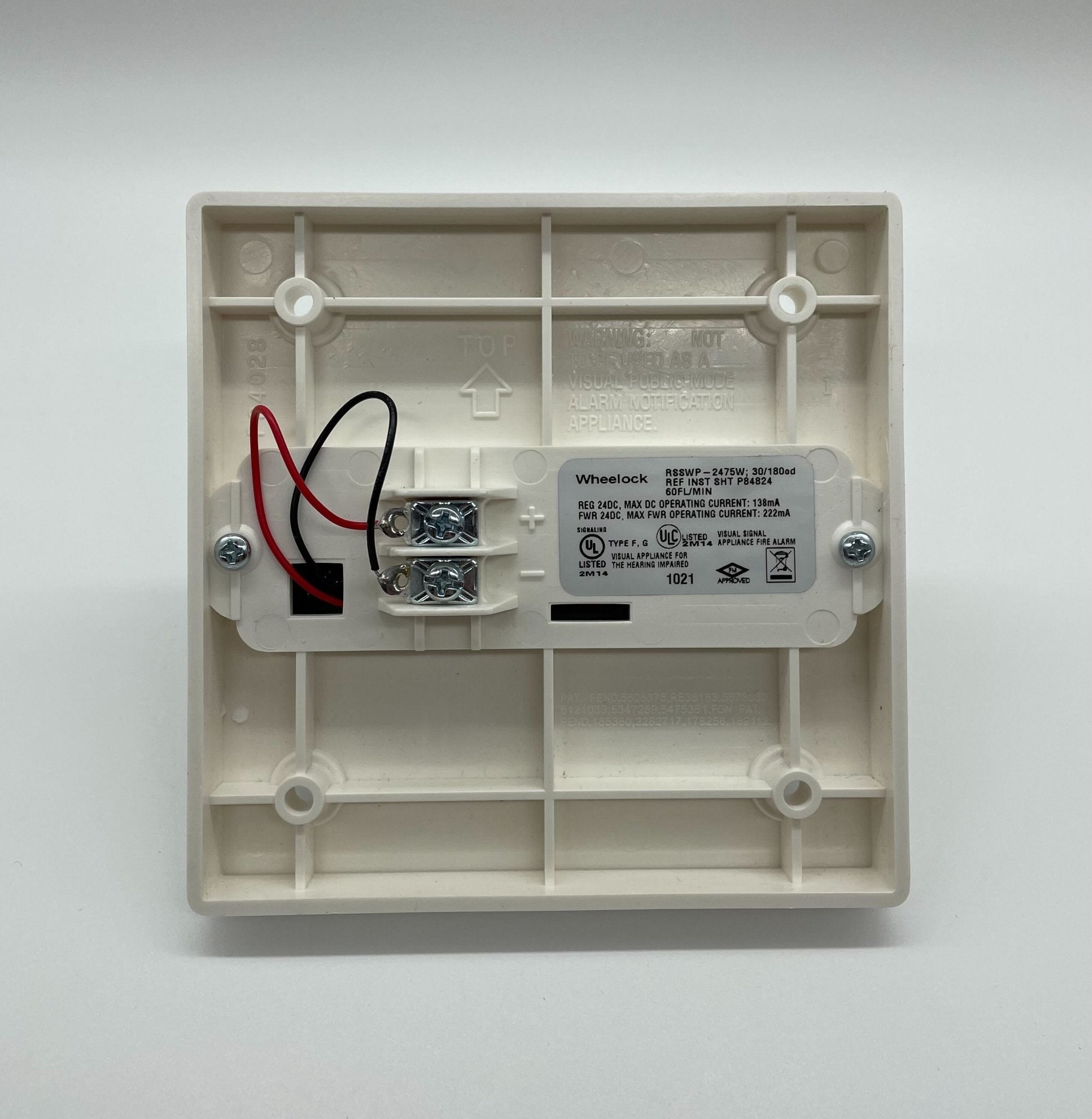 Wheelock RSSWP-2475W-ALW - The Fire Alarm Supplier