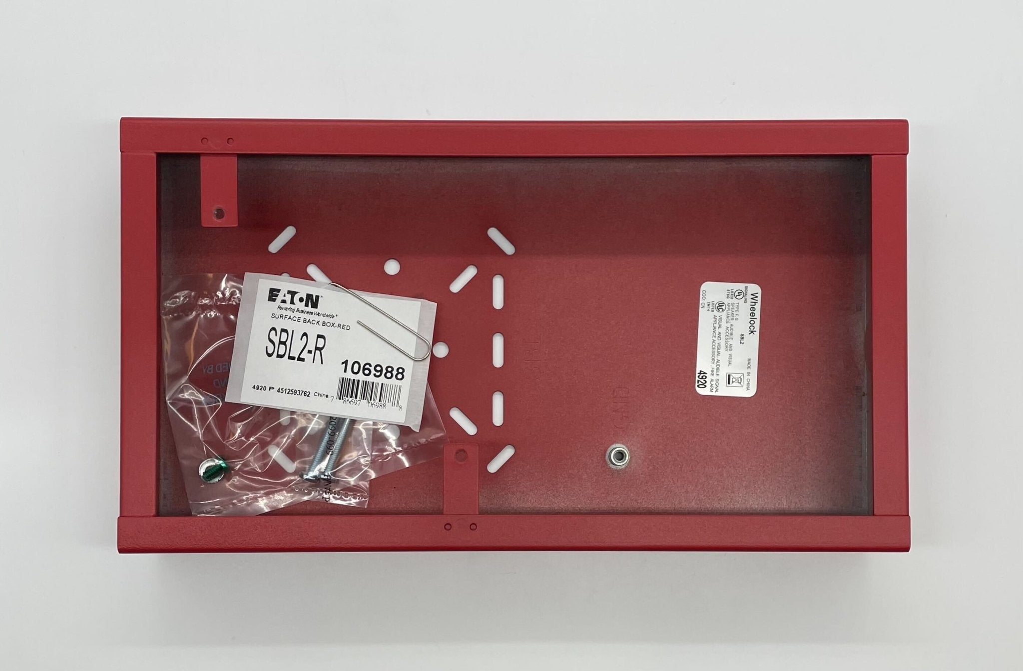 Wheelock SBL2-R - The Fire Alarm Supplier