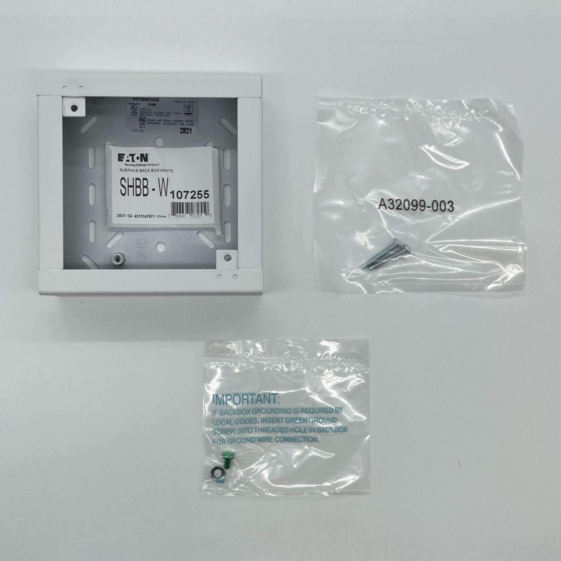 Wheelock SHBB-W - The Fire Alarm Supplier