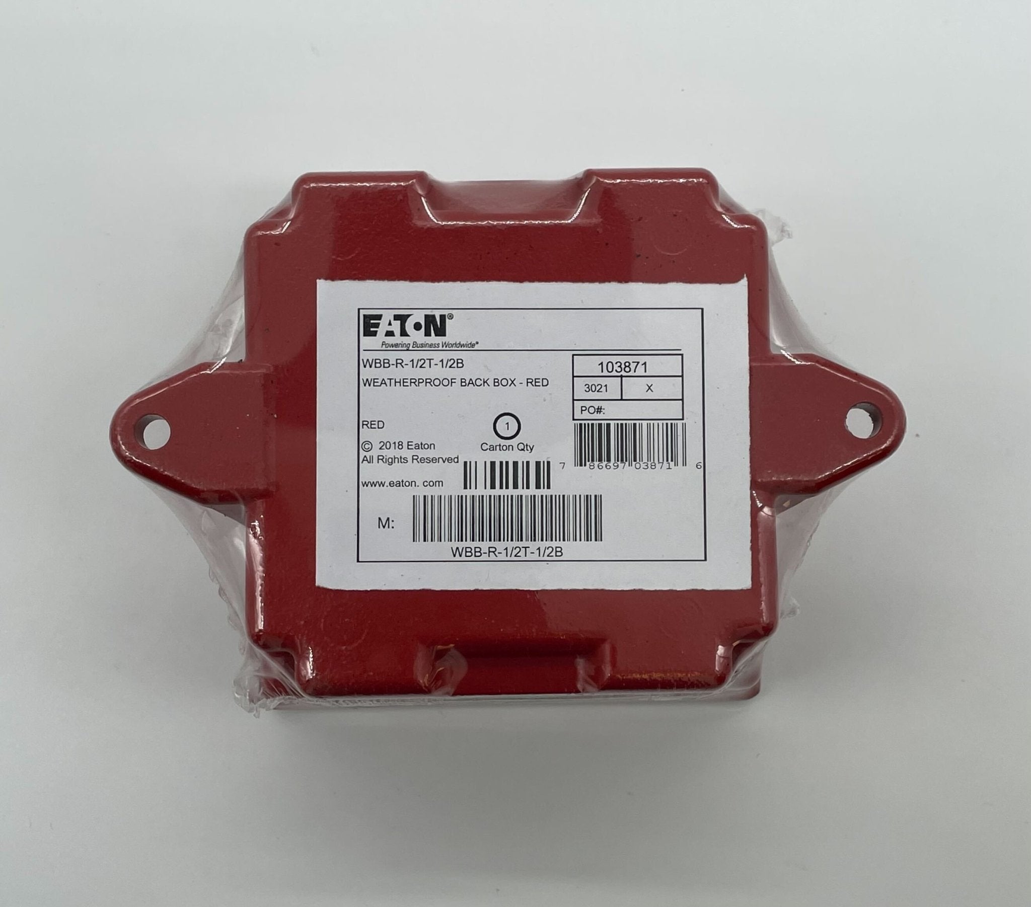 Wheelock WBB-R-1/2T-1/2B - The Fire Alarm Supplier