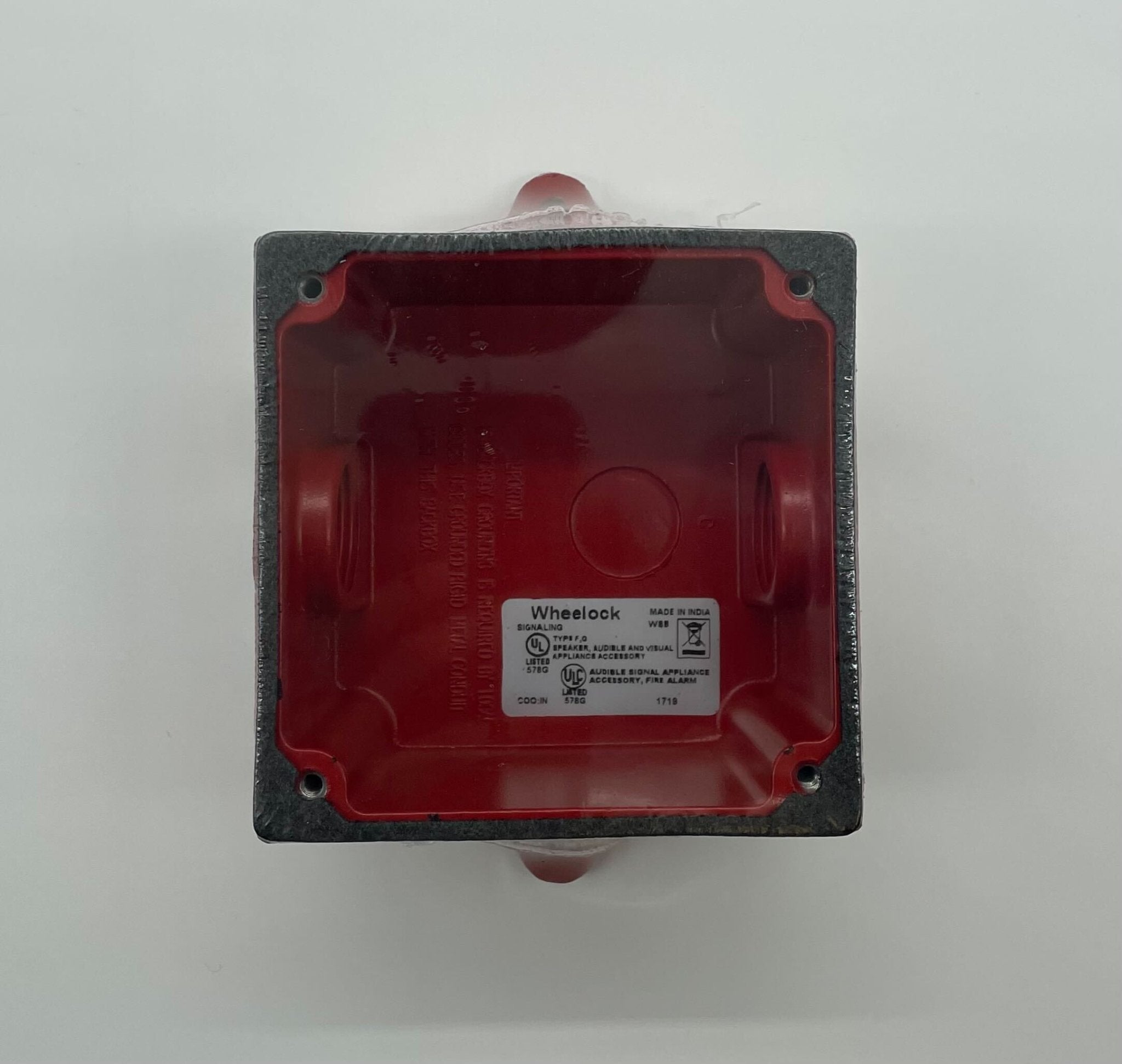 Wheelock WBB-R-3/4T-3/4B - The Fire Alarm Supplier